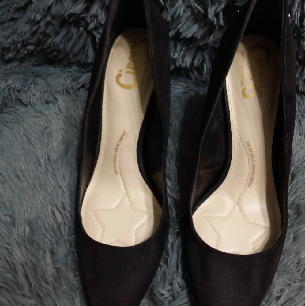 Blk Suede Sam Edelman/ Circus/ 9.5 - Picture 4 of 5